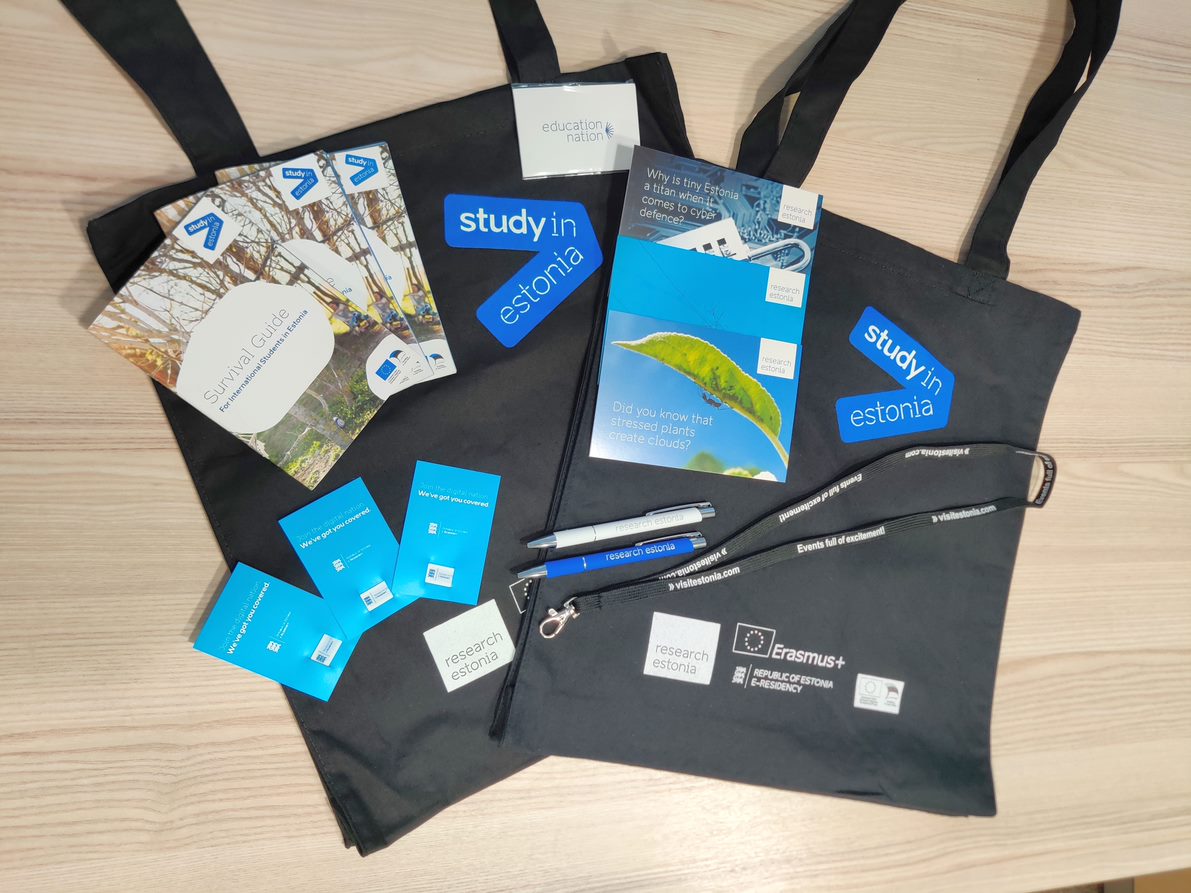 Study in Estonia Welcome Bag