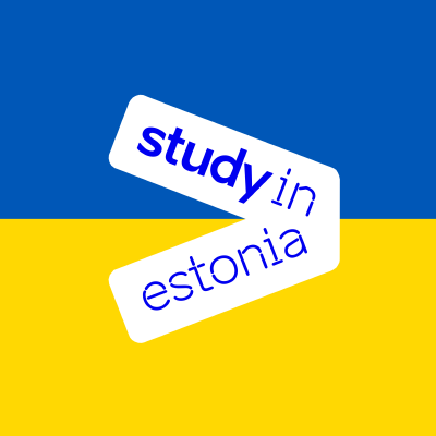 StudyinEstonia - Ukraine flag colors