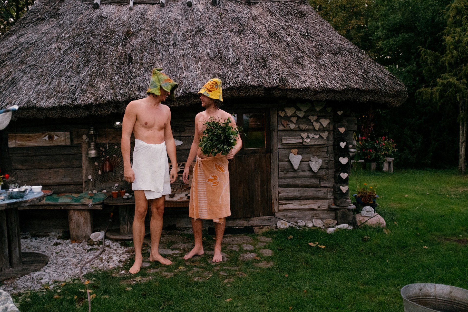 Sauna. Photo credit: Alina Birjuk