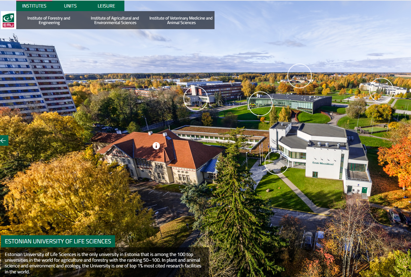 Estonian University of Life Sciences - virtual tour