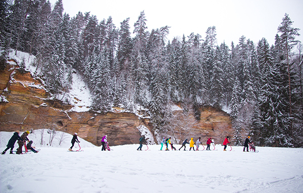 Hiking trip in Taevaskoda