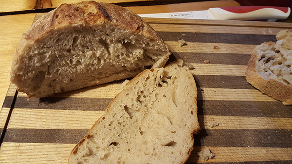 Home-made Estonian white bread