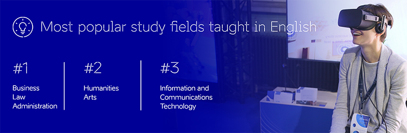 most popular study fields