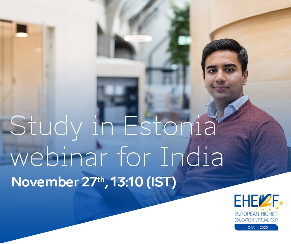 Study in Estonia webinar for India