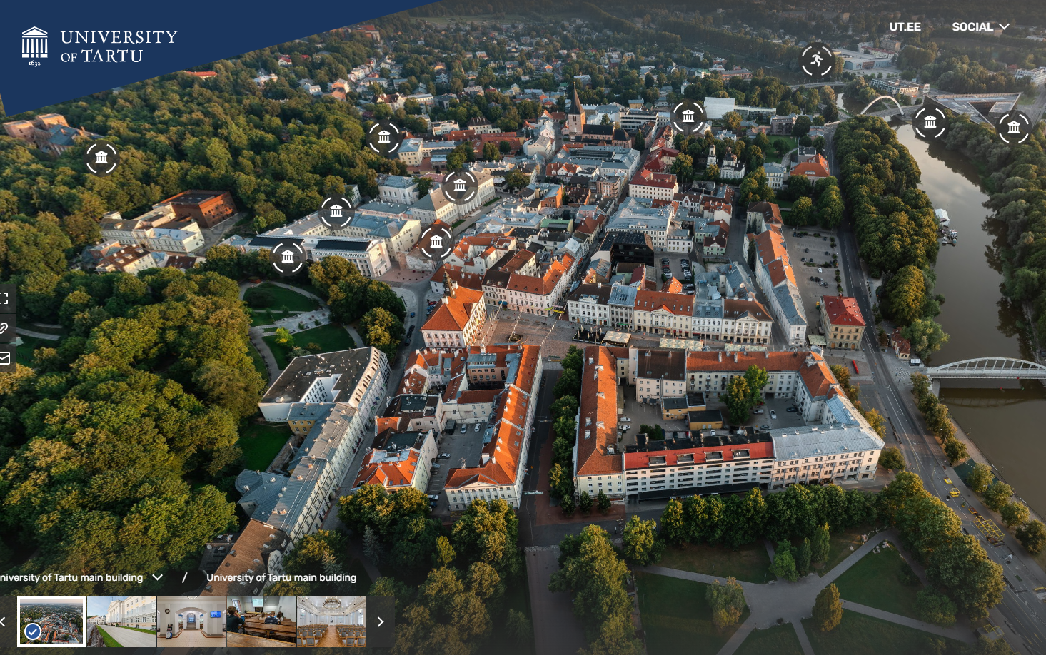 Univeristy of Tartu - virtual tour