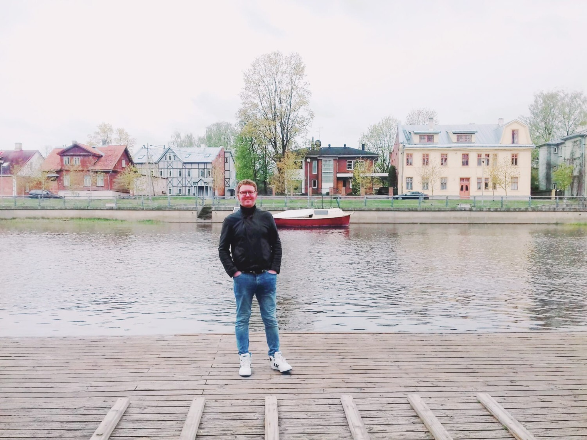 Yuri at Tartu River
