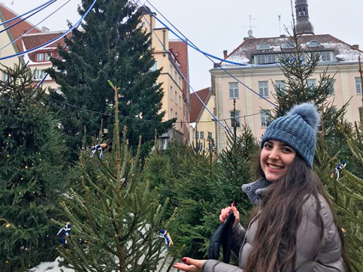 Dilara at Tallinn Town Square