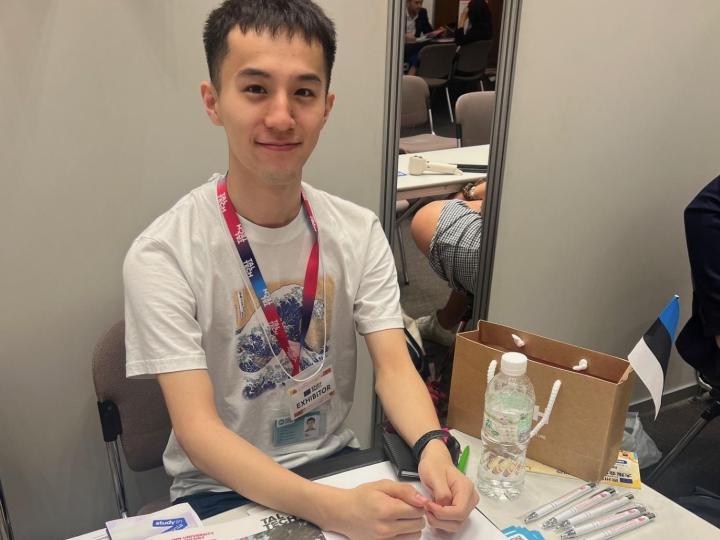 Leo Tamaki, Integrated Engineering  student from Japan taltech